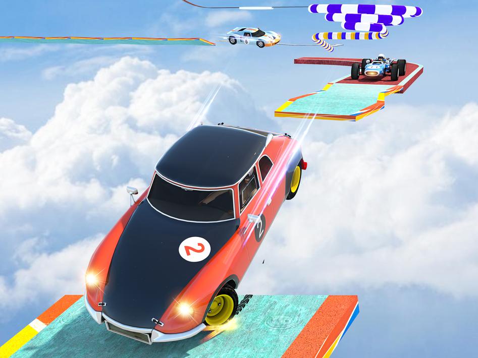 Racing Game Car Stunt Mega Up