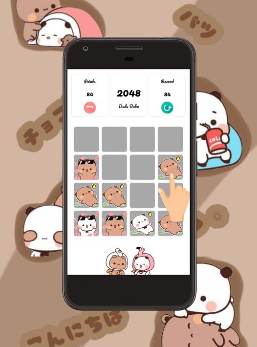 2048 Panda Bear Dudu Bubu Yier