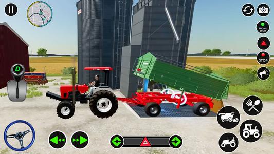 Indian Tractor Farming Game 3D