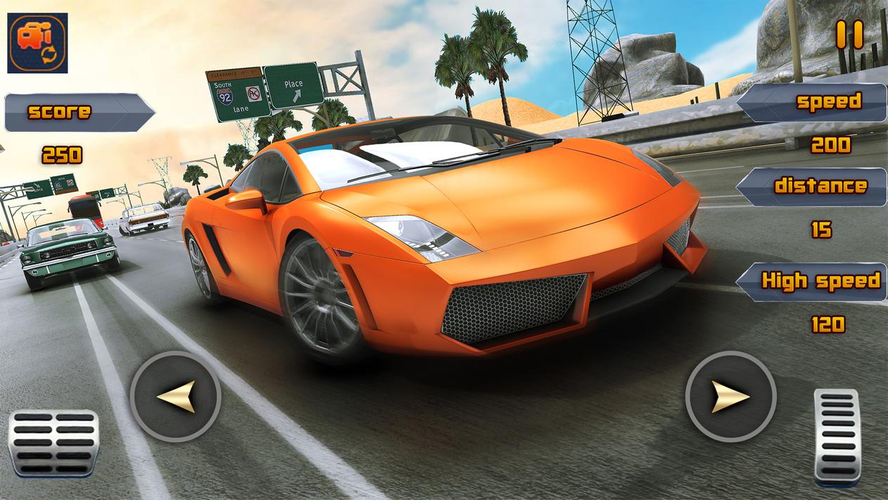 Highway Car Racing Games 3D