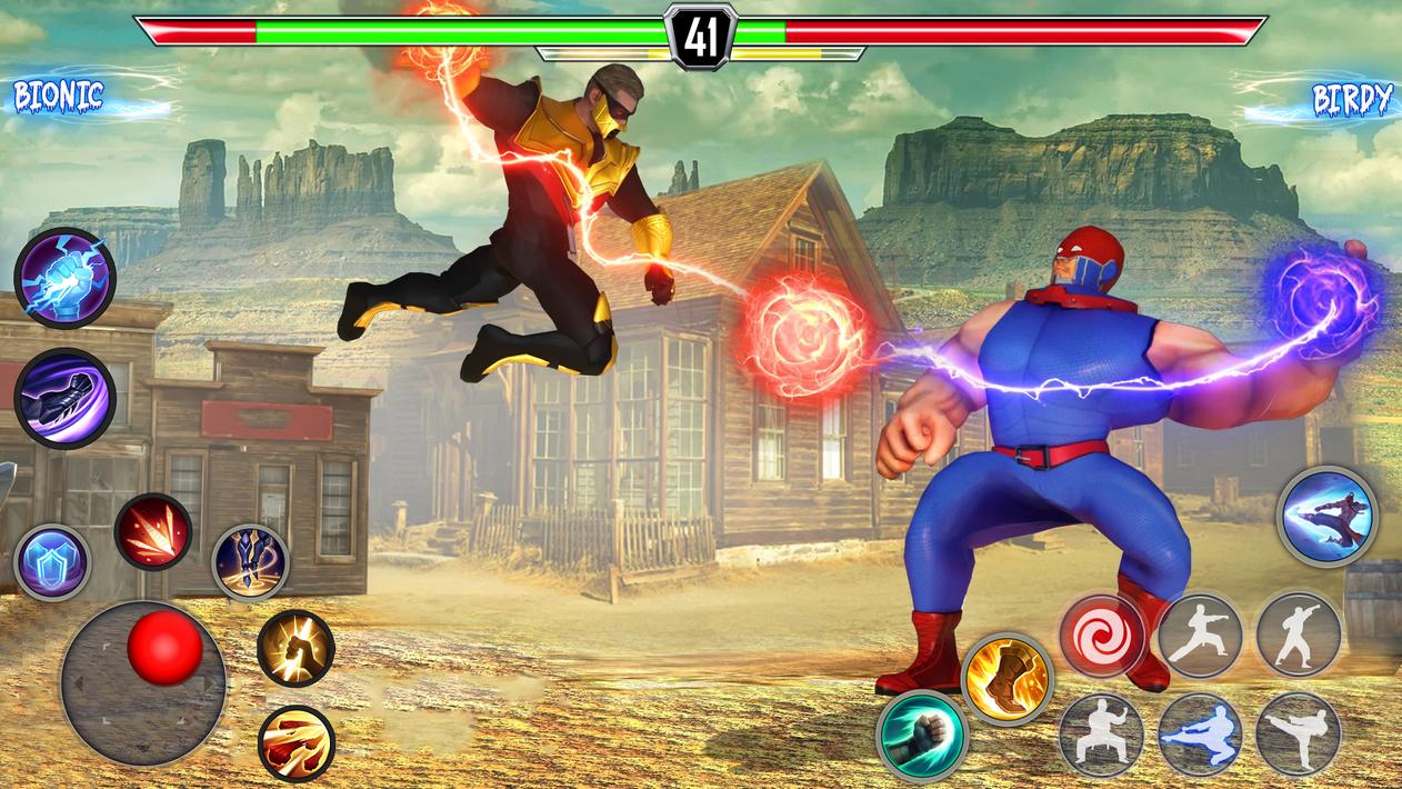 Superhero Kungfu Fighting Game