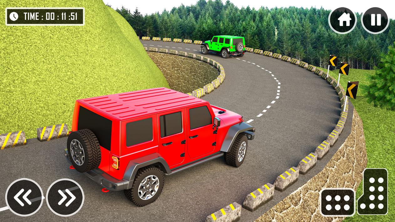 4x4 Suv Jeep Driving Simulator