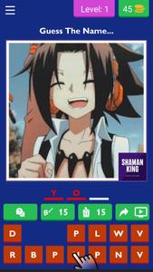 Guess Character - Shaman King