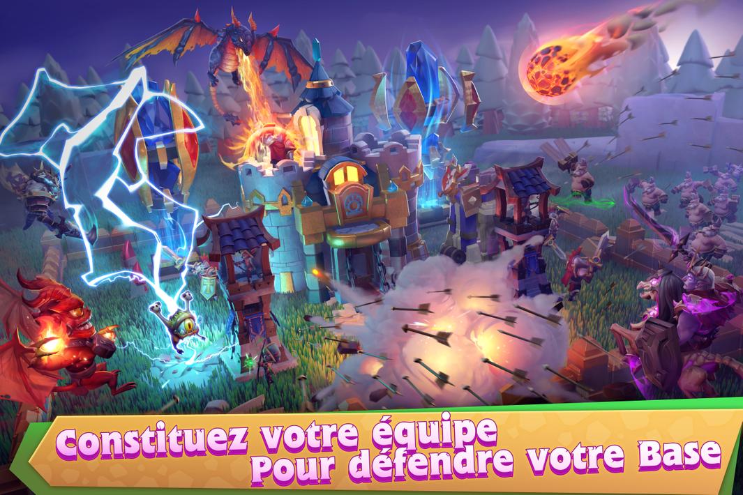 Castle Clash: Roi du monde