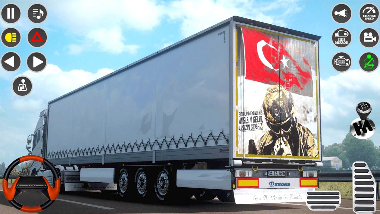 Euro Truck Games Cargo Driving