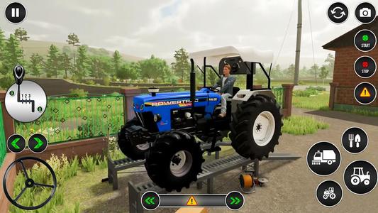 US Farming Tractor Games 3d