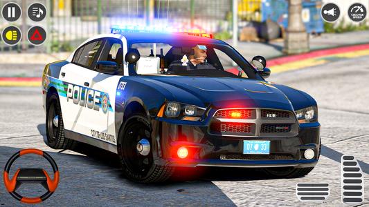 US Police Car Driver Car Game