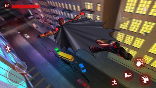 Bat Hero Spider Superhero Game