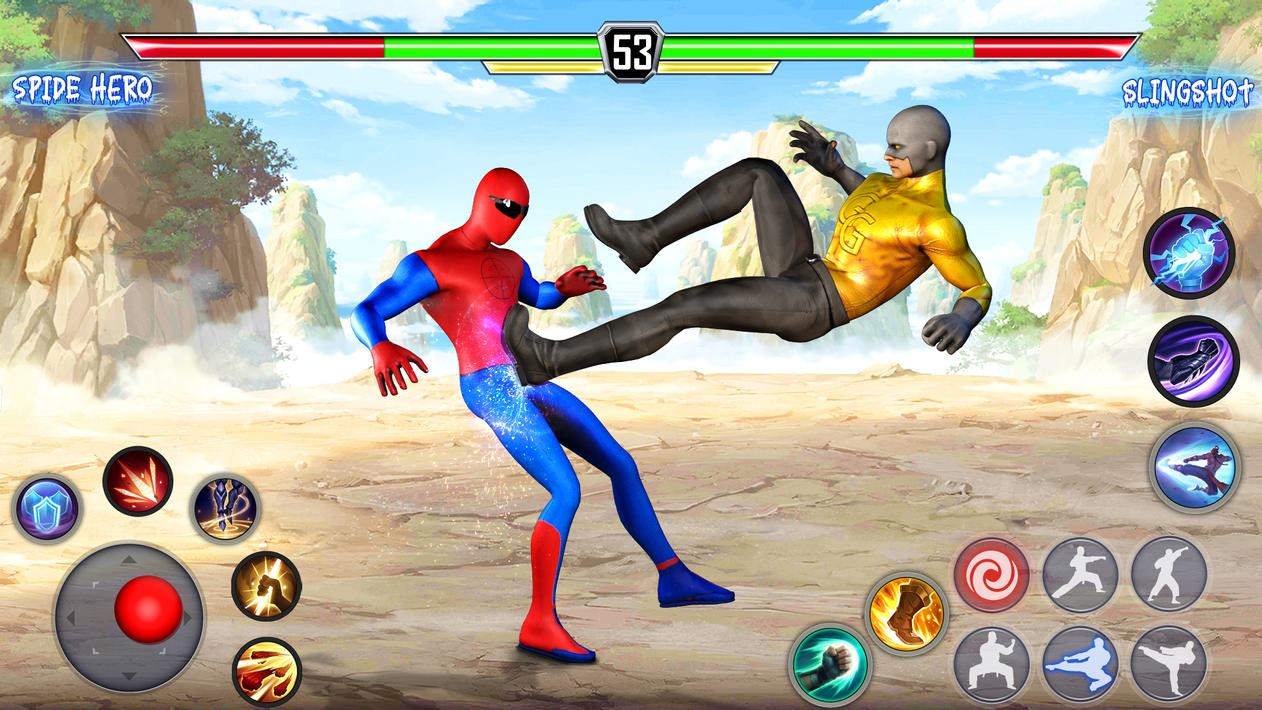 Superhero Kungfu Fighting Game