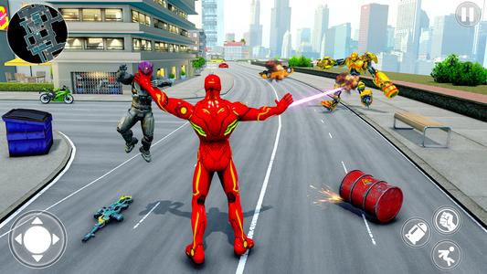 Iron Superhero Fighting Game