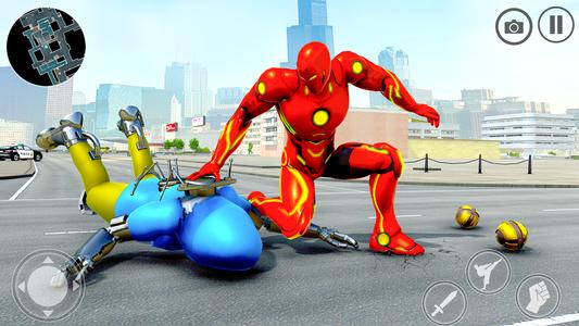 Iron Superhero Fighting Game