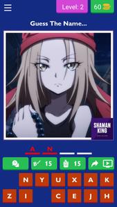 Guess Character - Shaman King