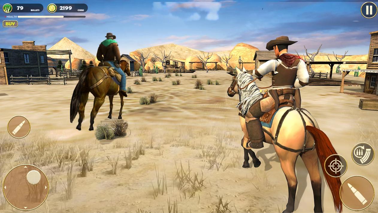 Western Gunfighter Cowboy Game