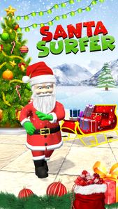 Xmas Santa Surfer Running Game