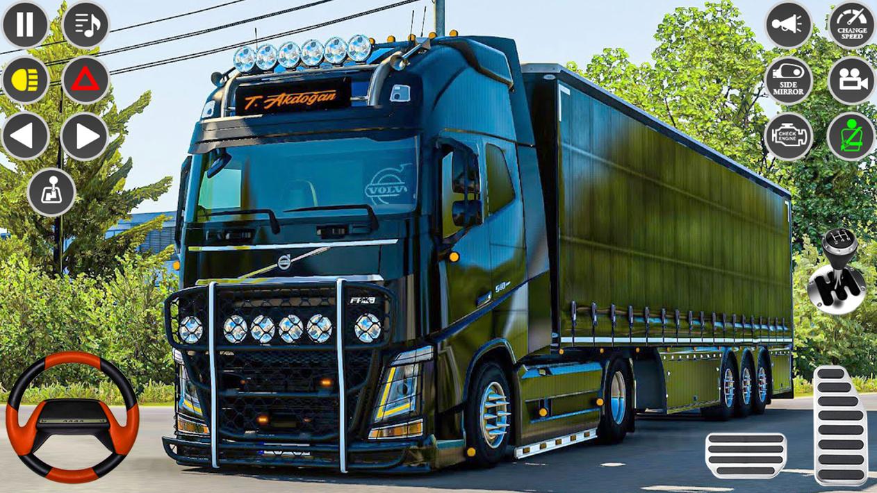 Euro Truck Games Cargo Driving