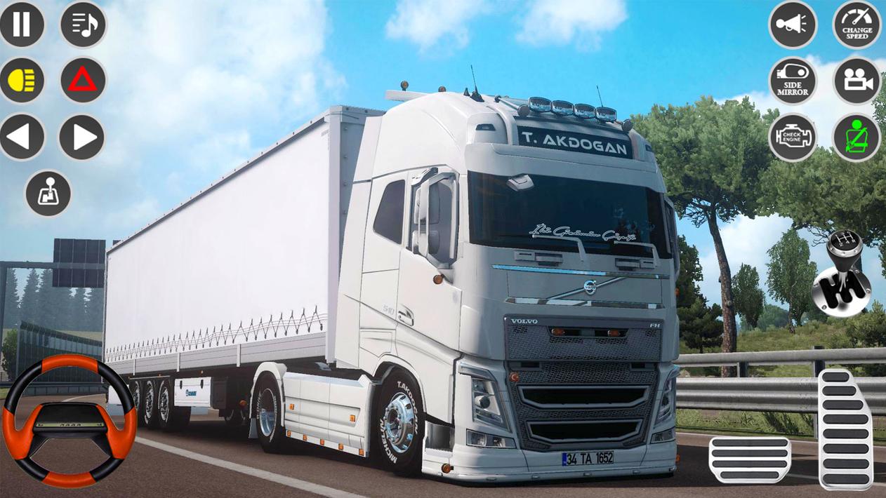 Euro Truck Games Cargo Driving