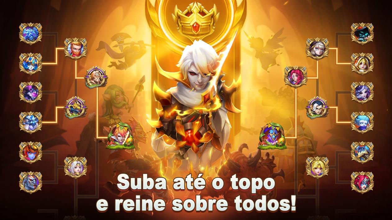 Castle Clash: Governe o Mundo