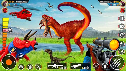 Real Dino Hunting: Gun Games