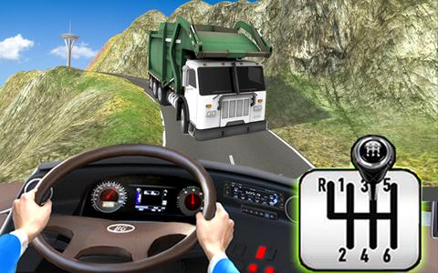 Trash Truck Driver Simulator