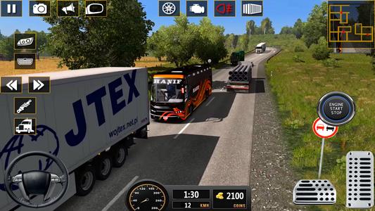 Euro Bus Driving Games Sim 3D