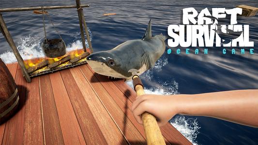 Raft Survival 3D Ocean Game