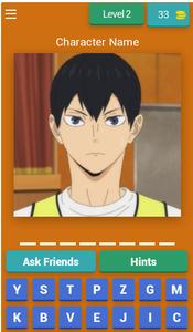 Haikyuu Character quiz