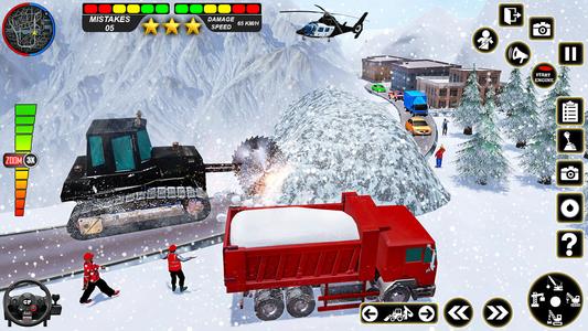 Real Snow Excavator Simulator