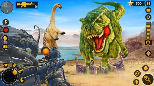 Wild Dinosaur Hunter Zoo Games