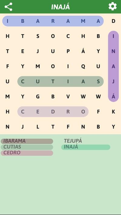 Brazilian cities Word Search