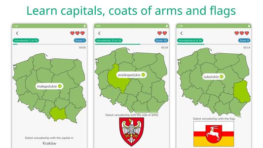 Voivodeships: Poland Map Quiz