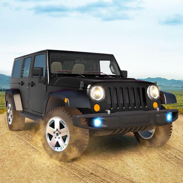 4x4 Suv Jeep Driving Simulator