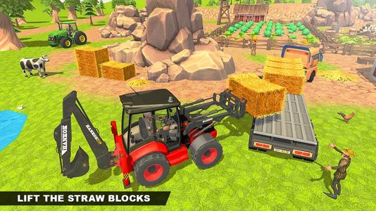 Village Excavator JCB Games