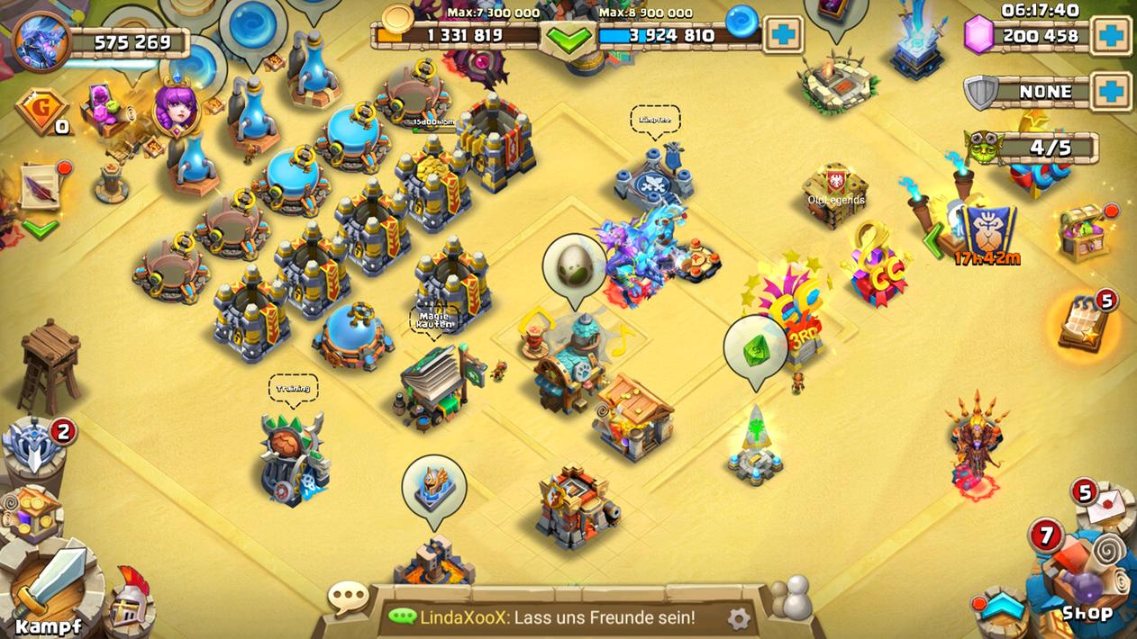 Castle Clash: King's Castle DE