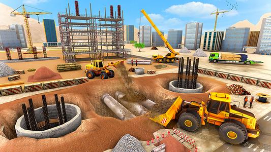 City Sim Grand Excavator Crane