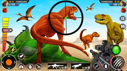 Real Dino Hunting: Gun Games