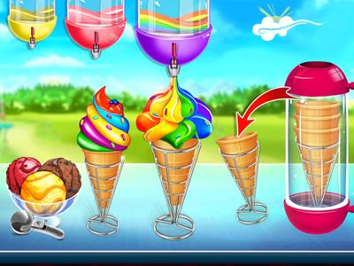 Ice Cream Cone-Ice Cream Games