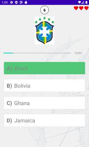 Country Football Team Quiz