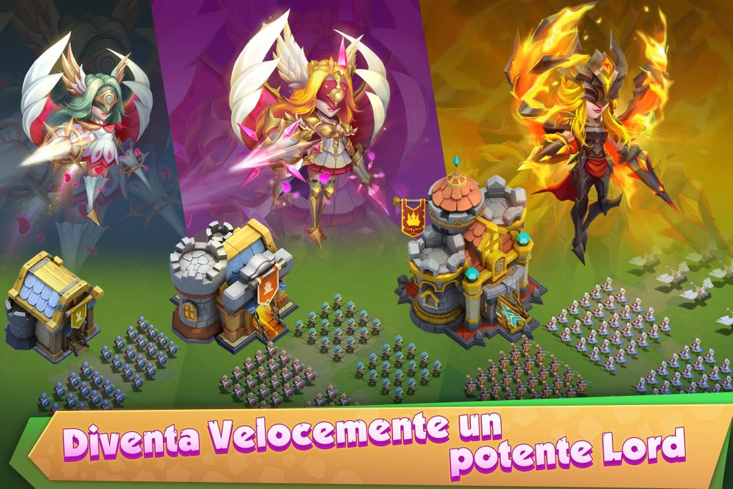 Castle Clash:Sovrano del Mondo