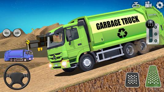 Trash Truck Driver Simulator