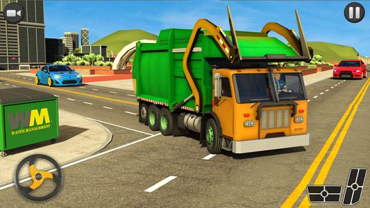 Trash Truck Driver Simulator