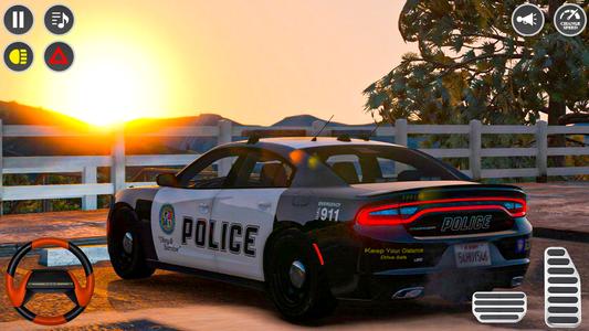 US Police Car Driver Car Game