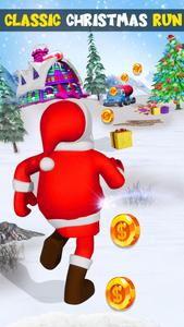 Xmas Santa Surfer Running Game