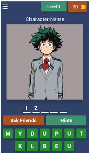 My Hero Academia Quiz