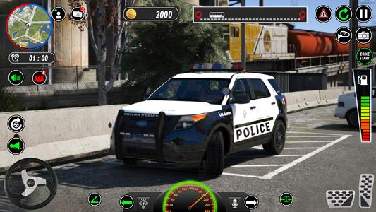 Police Car Driving Car Game 3d
