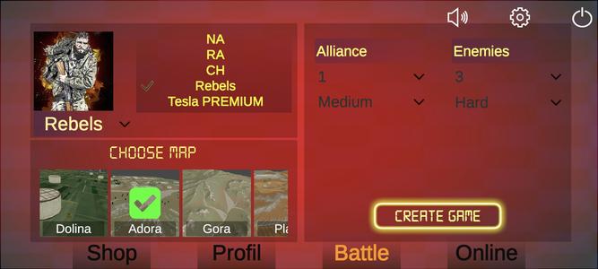 Generals : War , Battle , RTS