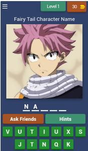 Fairy Tail Character Quiz