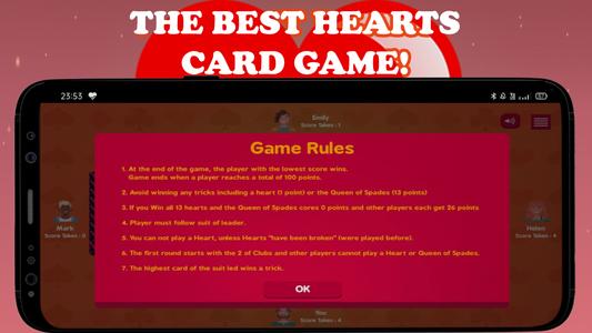 Hearts Card Game