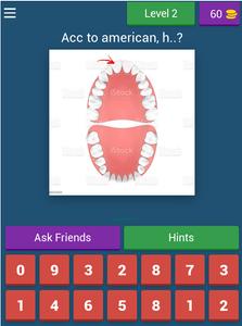 Tooth Numbering Quiz