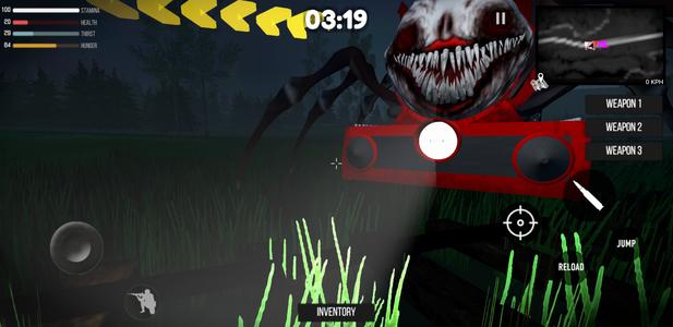 Horror Spider Train Escape