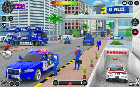 Police Cargo Transport Games